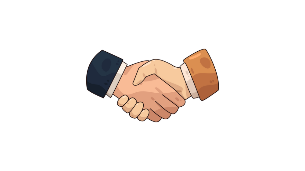 Unser Handschlag gilt